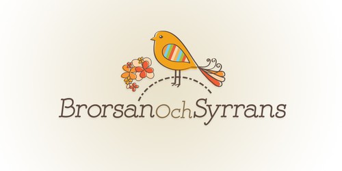 Warm logo with the title 'Logo for children clothes online store'