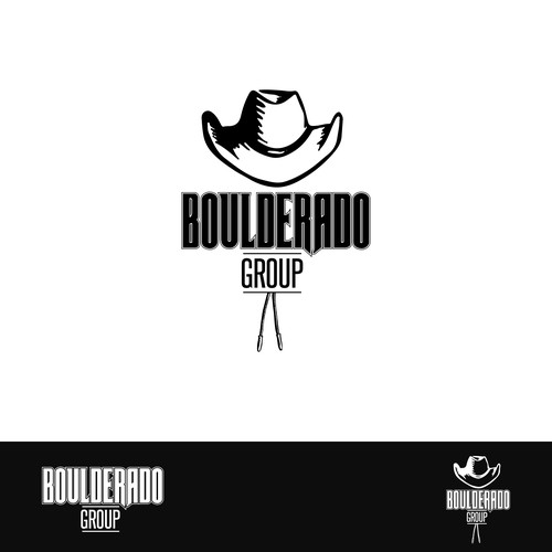 Cowboy hat logo with the title 'Boulderado'