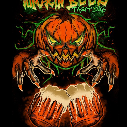 Halloween t-shirt with the title 'pumpkin'