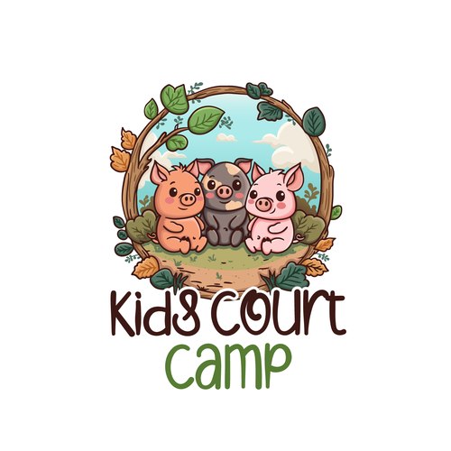 Story logo with the title 'Kids Court Camp'