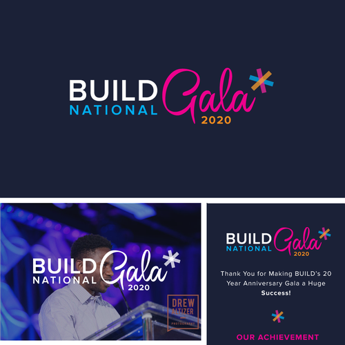 Student logo with the title 'BUILD National Gala FY20 Logo'