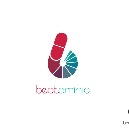 Electronics logo with the title 'Logotipo para Beataminic'