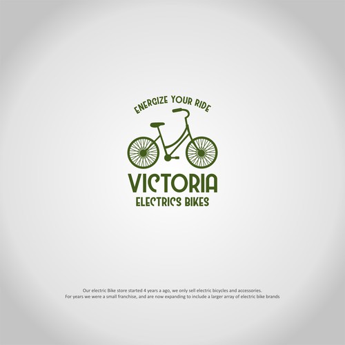Ride logo with the title 'Victoria Electrics Bikes'