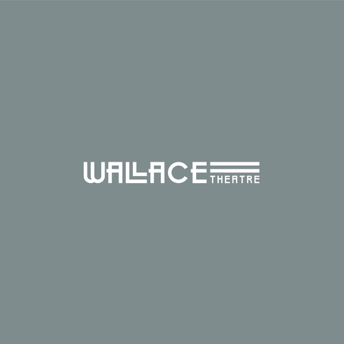 Theater logo with the title 'Wallace theatre'