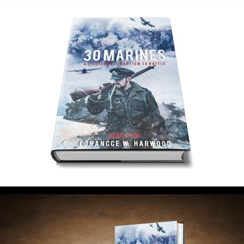 Combat design with the title '30 Marines'