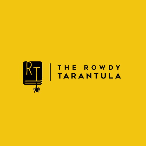 Library logo with the title 'The Rowdy Tarantula Logo'