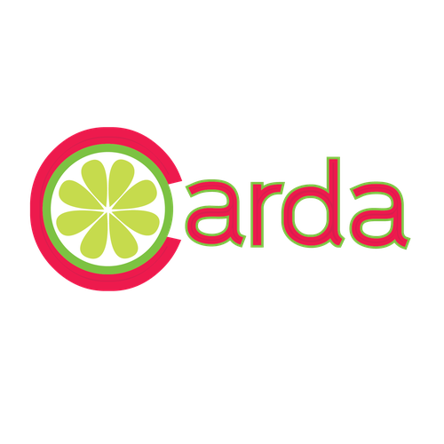 Smoothie logo with the title 'Carda - Smoothie company logo'