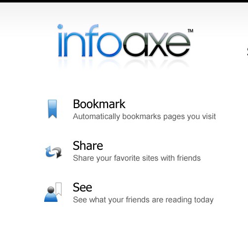 Black website with the title 'Re-design of fast growing Social Networking website'