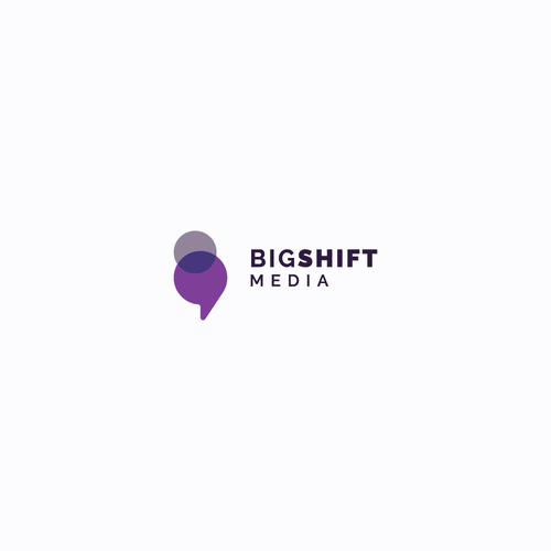News logo with the title 'BigShift Media - Logo Concept'