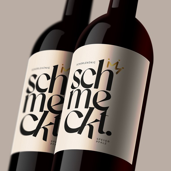 Wine label with the title 'Wine Label'