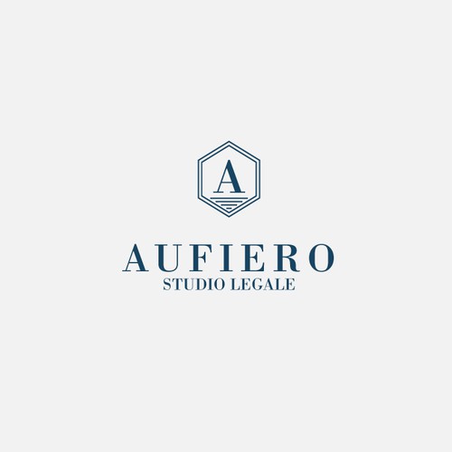 Lawyer logo with the title 'Aufiero Studio Legale'