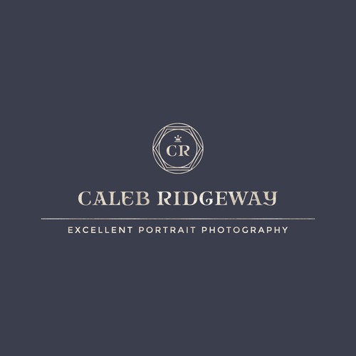 Photography brand with the title 'Monogram logo for photographer'