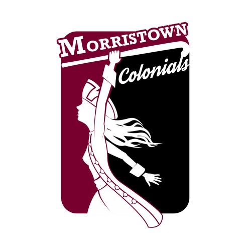 High school design with the title 'Bold and Dynamic Mascot Concept'