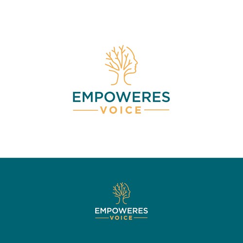 Psychiatry logo with the title 'Empowered Voices'