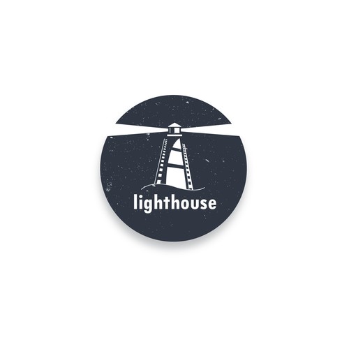 Blockbuster logo with the title 'Lighthouse'