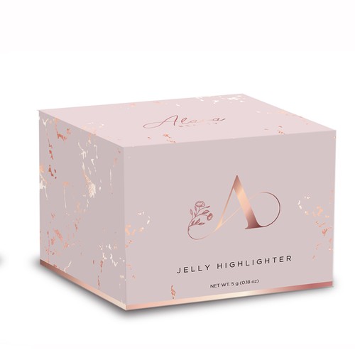 Cream packaging with the title 'product package'