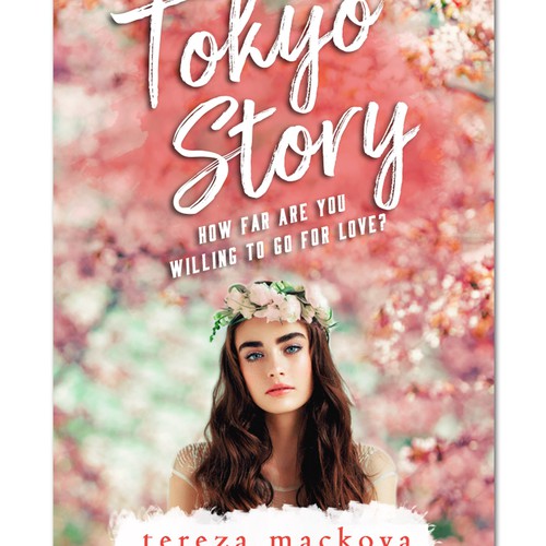 Travel book cover with the title 'Tokyo Story'