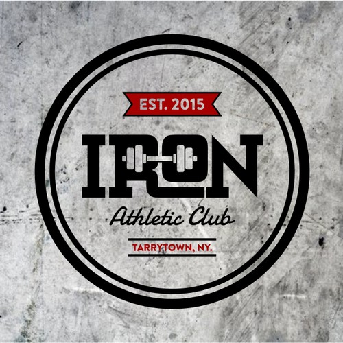 PT logo with the title 'Iron Athletic Club, US.'