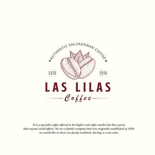 Coffee shop brand with the title 'Logo for Coffe Shop'