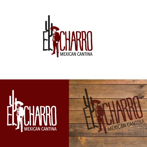 Bar brand with the title 'el charro'