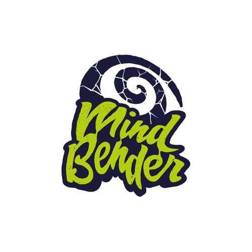 Weed logo with the title 'Mind Bender '