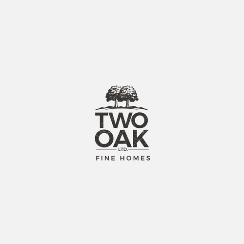 Black and white brand with the title 'Logo for custom luxury home builder'