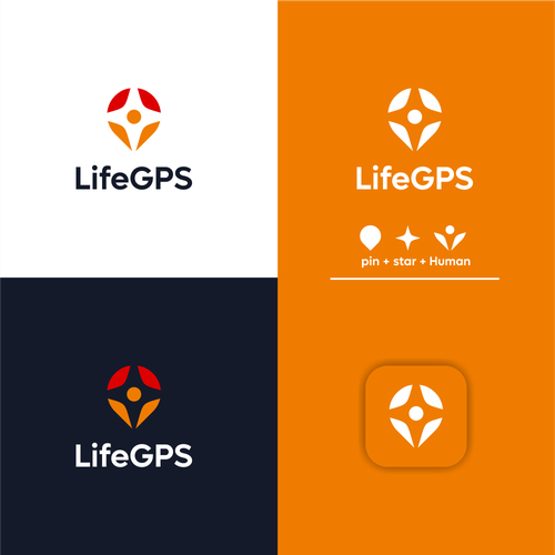 Pin logo with the title 'Pin + Star + People '