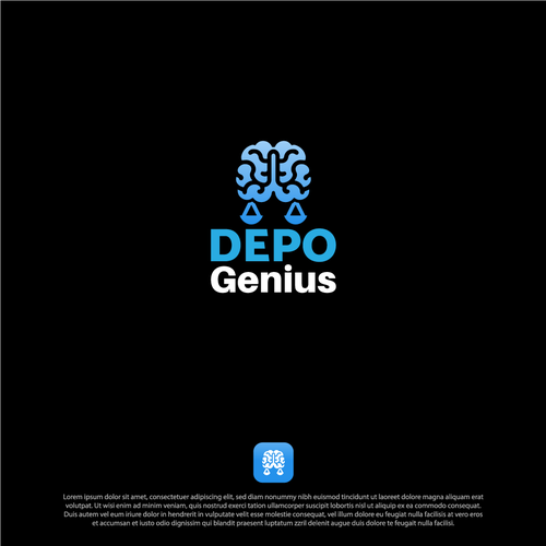 Brain brand with the title 'DEPOGENIUS'