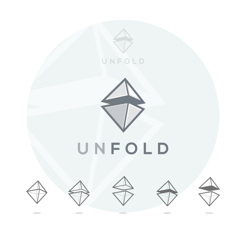 Perspective logo with the title 'UNFOLD'