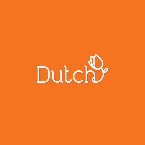 Dutch design with the title 'Please create a tulip-inspired logo for us!'