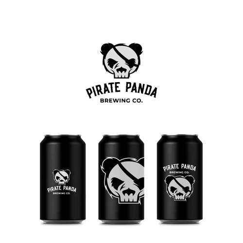 Pirate logo with the title 'Pirate Panda'