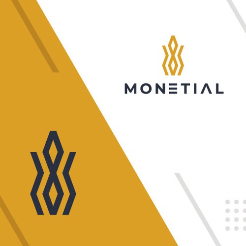 Professional brand with the title 'M O N E T I A L'