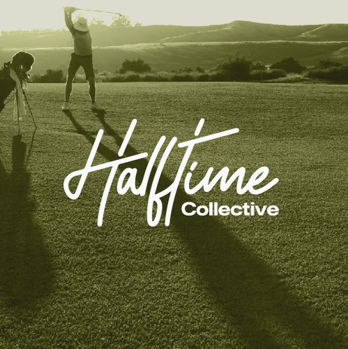 Cursive design with the title 'Fully Customized Wordmark Design for Golf Company'