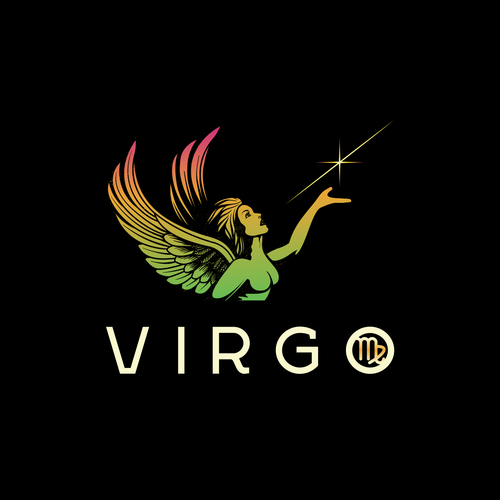 Angel logo with the title 'Virgo'