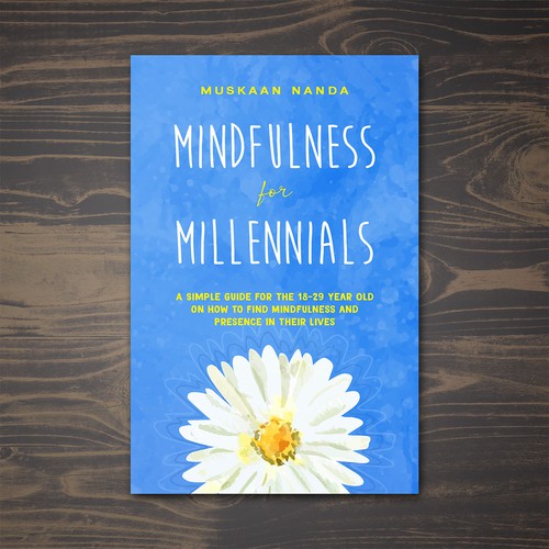 Yoga book cover with the title 'Mindfulness for Millennials'