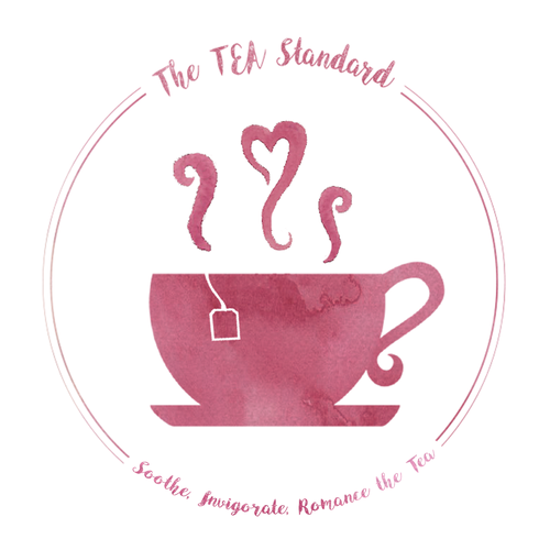 Teacup design with the title 'Logo concept for The TEA Standard'