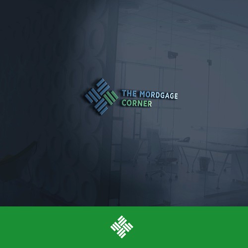 Commercial brand with the title 'The Mordgage Corner'