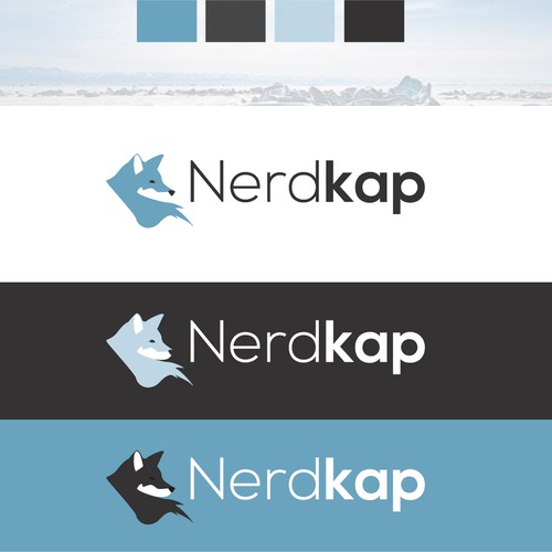Polar design with the title 'Nerdkap - Winning design -'