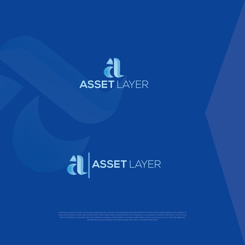 Asset design with the title 'Logo design'