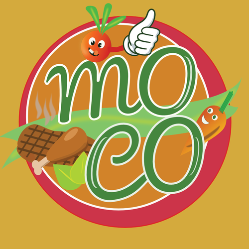 Vending logo with the title 'Food vending Logo'