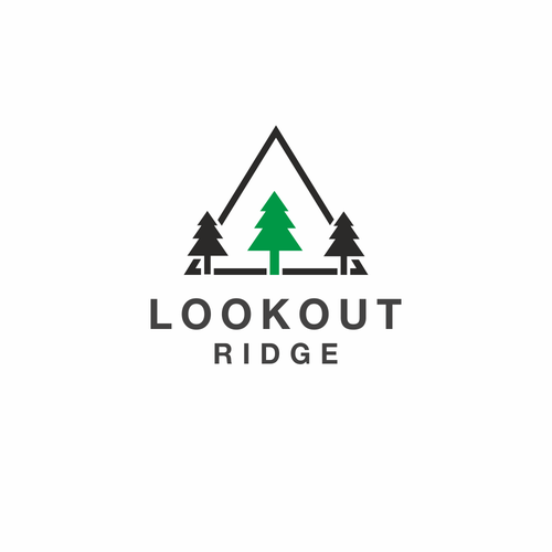 Tower logo with the title 'a concept logo for a real estate business'