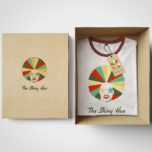 Disco logo with the title 'Funky logo for online fashion store'