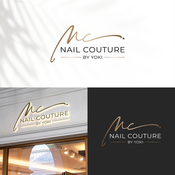 Refined logo with the title 'NAIL COUTURE by Yoki'