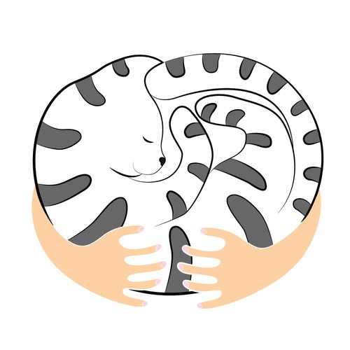 Cat t-shirt with the title 'cat'