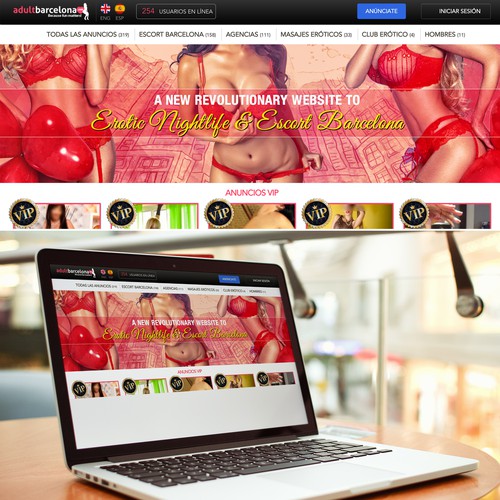 Adult design with the title 'Web Site Banner'