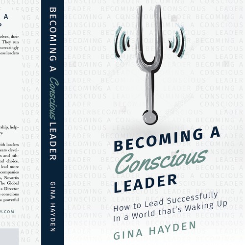 Leadership book cover with the title 'Zen inspired, modern leadership book'