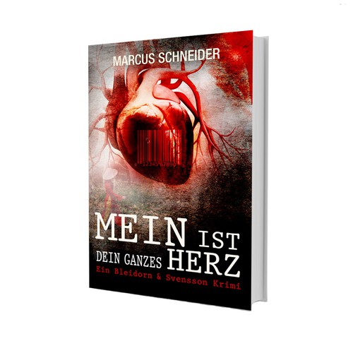 Blood design with the title 'Thriller Book Cover '