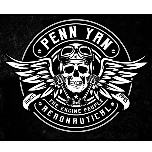 Aircraft logo with the title 'Penn Yan Aeronautical'