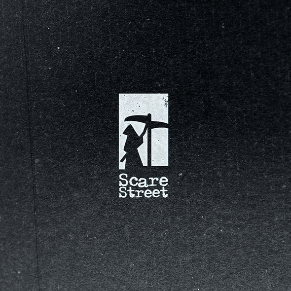 Grim reaper logo with the title 'Creative and Scary'