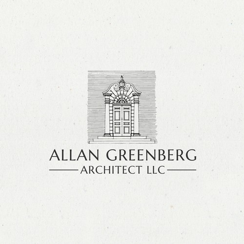 Old brand with the title 'Allan Greenberg Architect LLC'